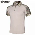 ESDY 10 Colors Military Combat Men Breathable Army Tactical Camo t shirt