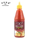 495g Squeeze bottle Extra hot spicy paste pizza chili sauce plastic bottle