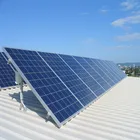 energy storage batteries roof mounting 10 kw panel solar power system home