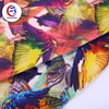 morden design popular spandex hawaiian reflective skull bird print fabric
