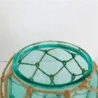 Glass Material and Home Decoration infinity light round candle holder