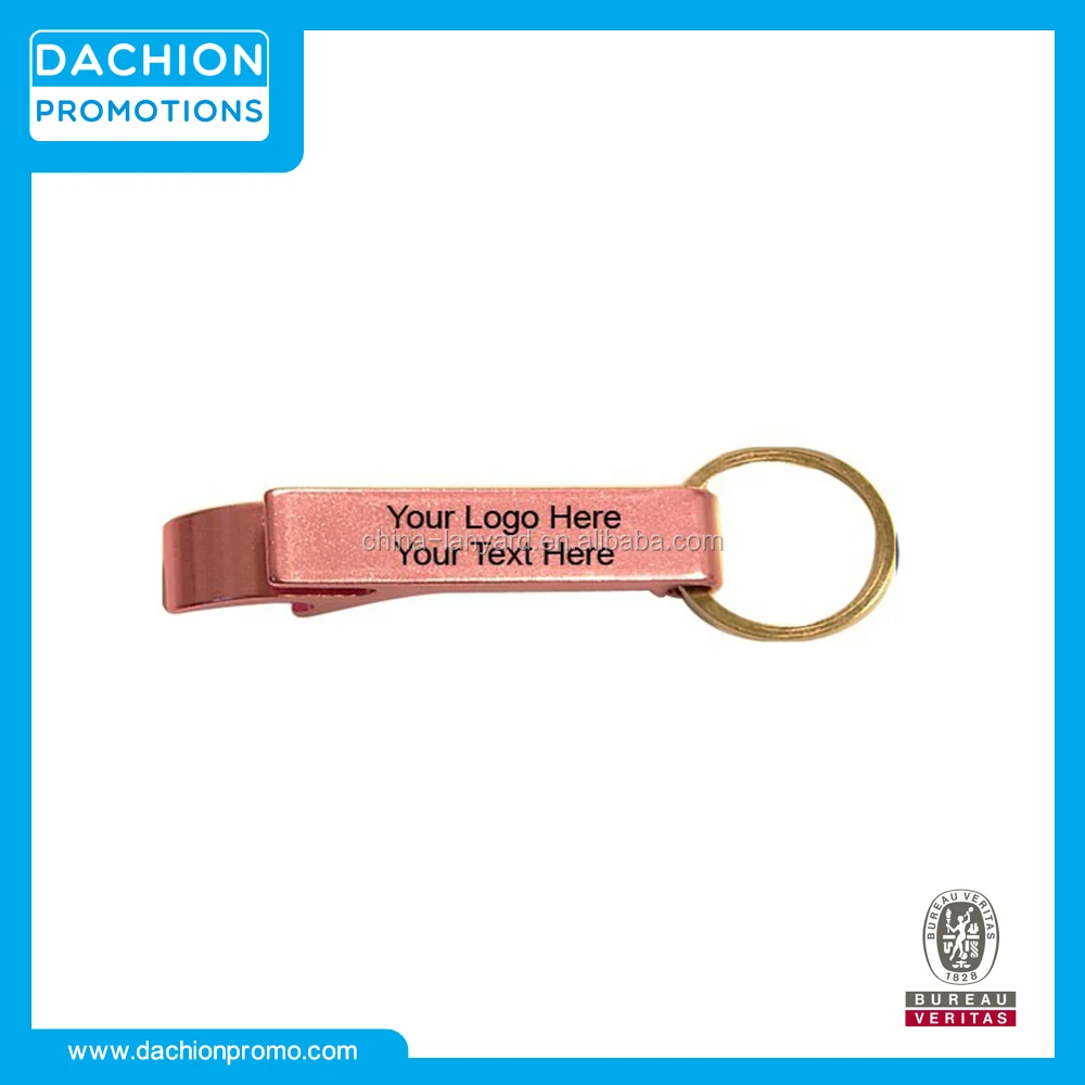 promotional deluxe aluminum can & bottle opener keychains