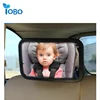 Big Size Adjustable Auto Backseat Baby Car Mirror,Black Baby Car Mirror For Back Seat