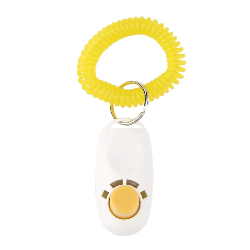 Pet Click Clicker Training Trainer Aid Wrist Pets Dog Supplies Dog Trainnings Dog traning tools Plastic Products free shipping