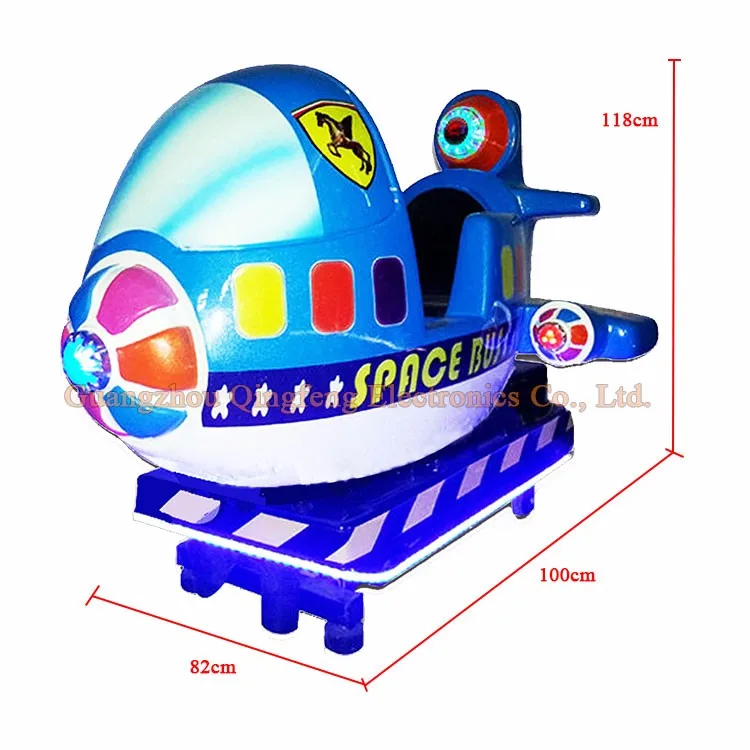 mini space bus ride on car kiddie ride playland swing game machine sale for amusement park