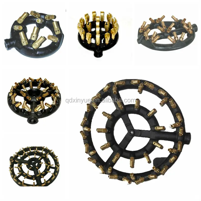 32 Punta De Gas Natural De Hierro Fundido De Latón Estufa De Cocina