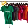 Cheap used clothing hot-selling sort second hand clothes of Ladies Short T-shirt +Long Elastic