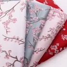 GG030 Classic Flower Brocade Fabric Damask Jacquard Garments Thick Clothes Curtain Upholstery Fabric by yard