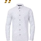 white long sleeve casual silicone wash 100% cotton custom size latest shirt designs for men dress boys t shirt