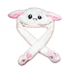 New Arrival party gifts jumping Rabbit Ear soft plush Bunny Ear hat unique gift Easter Costume accessories