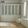 wooden classic wardrobe modern bedroom fully customized sliding doors wardrobe
