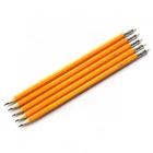 Custom 7.5" Hexagonal Wooden Yellow HB Pencil with Eraser