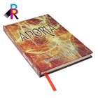 Hot Selling Fashion Bookmark Matt Lamination Nice Design Hardcover Novel Book