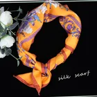 2018 New Design/Designer OEM and ODM Fashion Custom Digital Print Silk Scarf