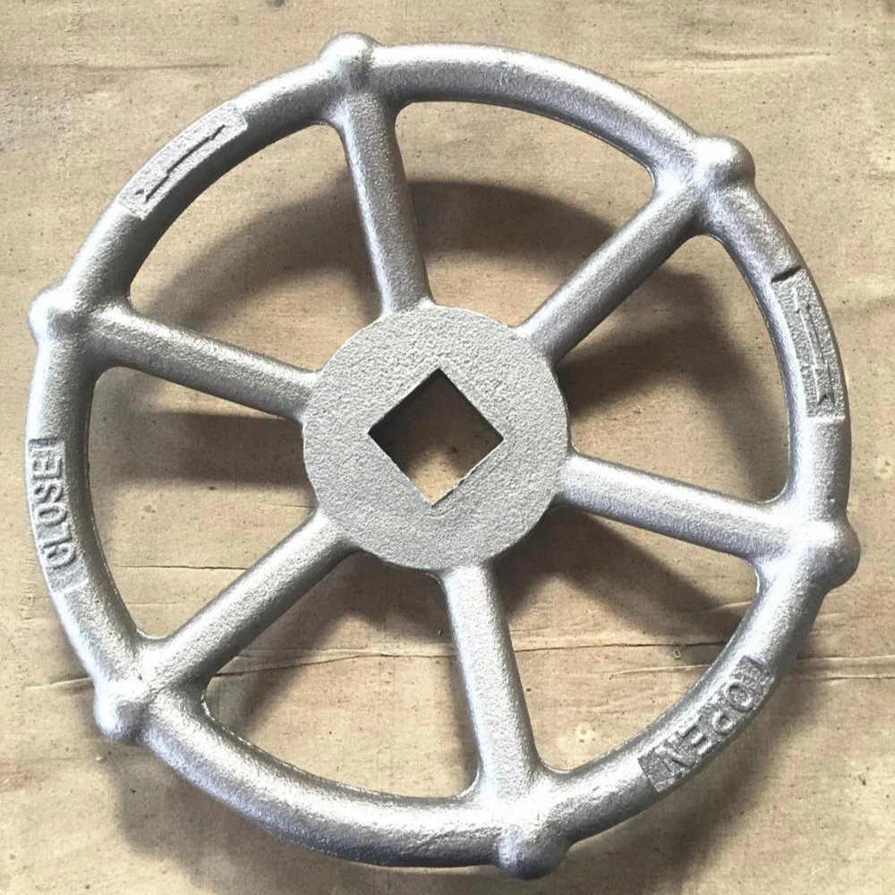 casting and machining hand wheel for valve