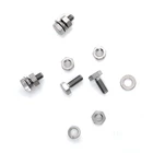 Titanium nuts and bolts kit with washers