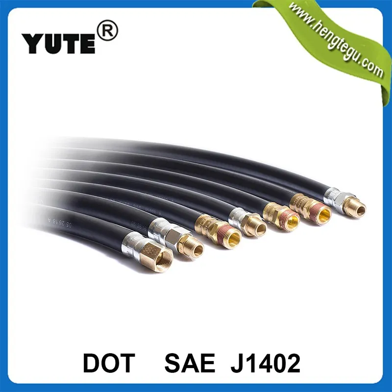 SGS certified sae j1401 hydraulic brake hose 1/8" hl for auto parts