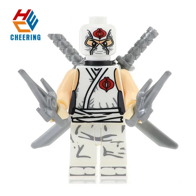 スーパーヒーロー Gi ジョーシリーズストーム忍者フィギュアレンガビルディングブロックミニ子供のためのおもちゃ Diy のおもちゃのギフト KF6028