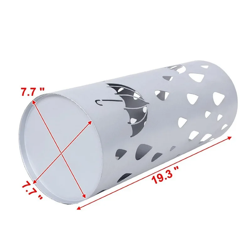 Manufacturers wholesale European style home iron umbrella frame can be packed with laser cutting patterns can be customized