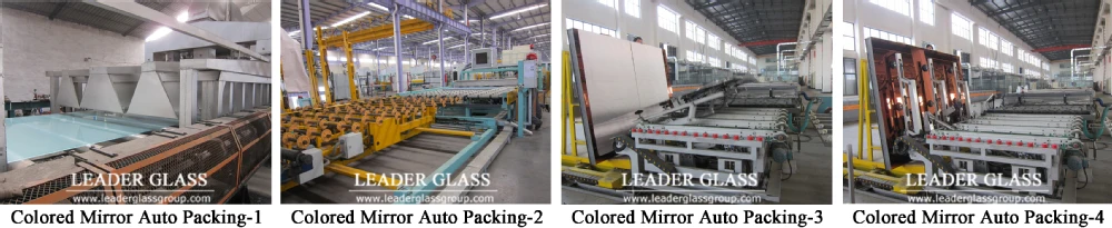 colored mirror auto packing