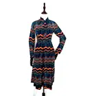 women clothing manufacturer casual printed elegant summer lady dress in East of China