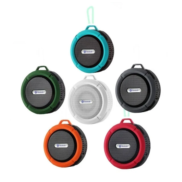 2018 outdoor portable waterproof mini speaker bluetooths C6 with 3D stereo surround for smart phone - ANKUX.COM