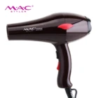 Salon Hair Dryer Tourmaline Ceramic Ionic 2 Speeds 2 Heat AC Motor Compact Blow Dryer Lightweight