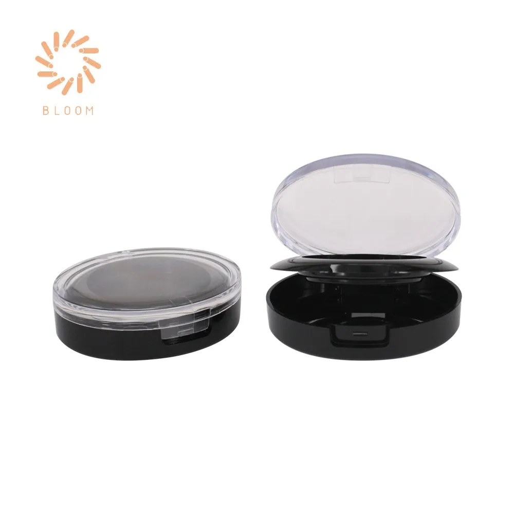 plastic makeup compact mirror empty popular powder packaging
