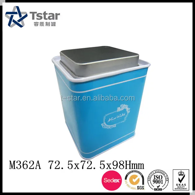 delicate small candy/cookie/ chocolate tin box packaging