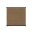 Commercial Furniture Cabinet Fichier Modern High Quality Melamine Wooden 2 Door Office File Cabinet