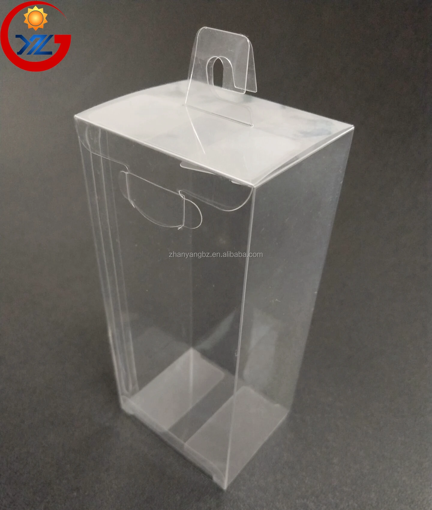 pet pvc pp square transparent foldable plastic clear gift box