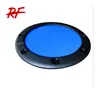 round folding poker table top with plastic cup holders
