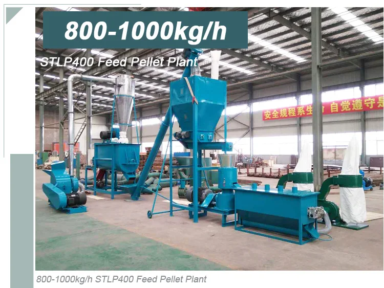 Customized Kg H Livestock Feed Plant Poultry Feed Mill Plant