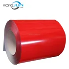 Cold rolled PPGI prepainted galvanized steel sheet coils used for roofing