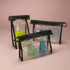 For sewing handmade clear pvc cosmetic bag wash bath bag