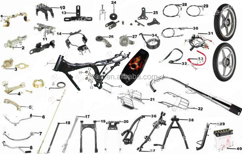 Chinese Motorcycle Wy125 Kingbird150 Sanya150 Motorcycle Motorcycle