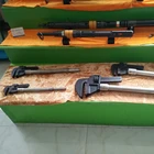 12"24"36" rigid pipe wrench, BQ NQ HQ PQ drill rods pipe spanner
