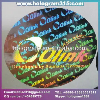 hot sale promotional reflective hologram sticker