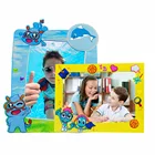 Custom cartoon softr pvc photo frame silicone rubber picture frame