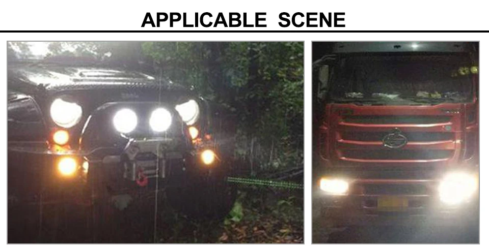 LED Work Lamp Spot Light Combo Beam Offroad Boat (10)