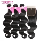 Natural Straight Semi Human Hair Extensions, Women Medium Length Black Hair Styles For Black Kids