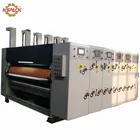 corrugated cardboard 4 colour flexo printing machine