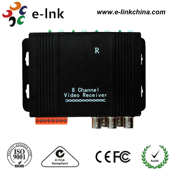 active video balun, 8-channel transmit video signals lnk-a80