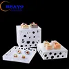Hotel restaurant banquet equipment Acrylic fancy wedding catering buffet dessert food display stands