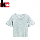Lovely Short Sleeve Cute Clothes kids t-shirt Cartoon fashion girls' clothing sets factory