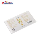 Private water proof polyester cosmetic small PVC plastic material bottle sticker label packaging