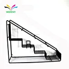 Wall organizer Mounted display Wine or seasoning bottle Metal wire Rack