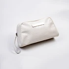 Fashion hot selling best quality customer crocodile PU leather cosmetic case bag pvc cosmetic packaging bag