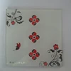 Plastic plate covers Fashionable switch touch screen print switch board tempered glass made in China
