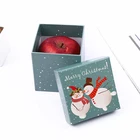 Recyclable Cookie Packaging Box Custom Christmas Eve Cute Apple/food/fruit/cookie/gift Paper Packaging Box